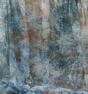 Blue Brown White Marbled Fantasy Cloth 10'X20' Backdrop