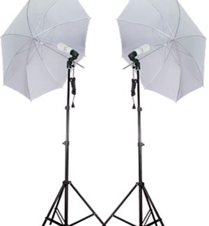 2 light umbrella lighting kit