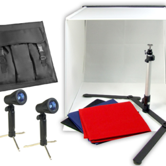 Studio in a box photo lighting kit