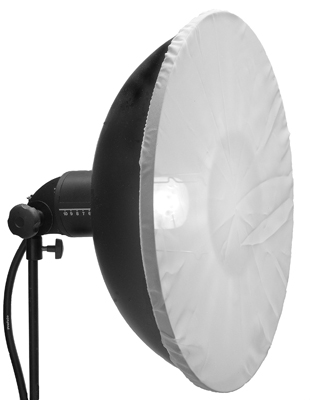 22" 55cm Soft White Diffuser Sock for Beauty Dish