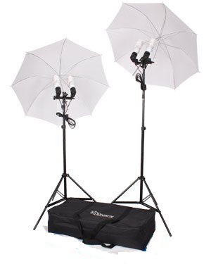 800W Umbrella Photo Lighting Kit